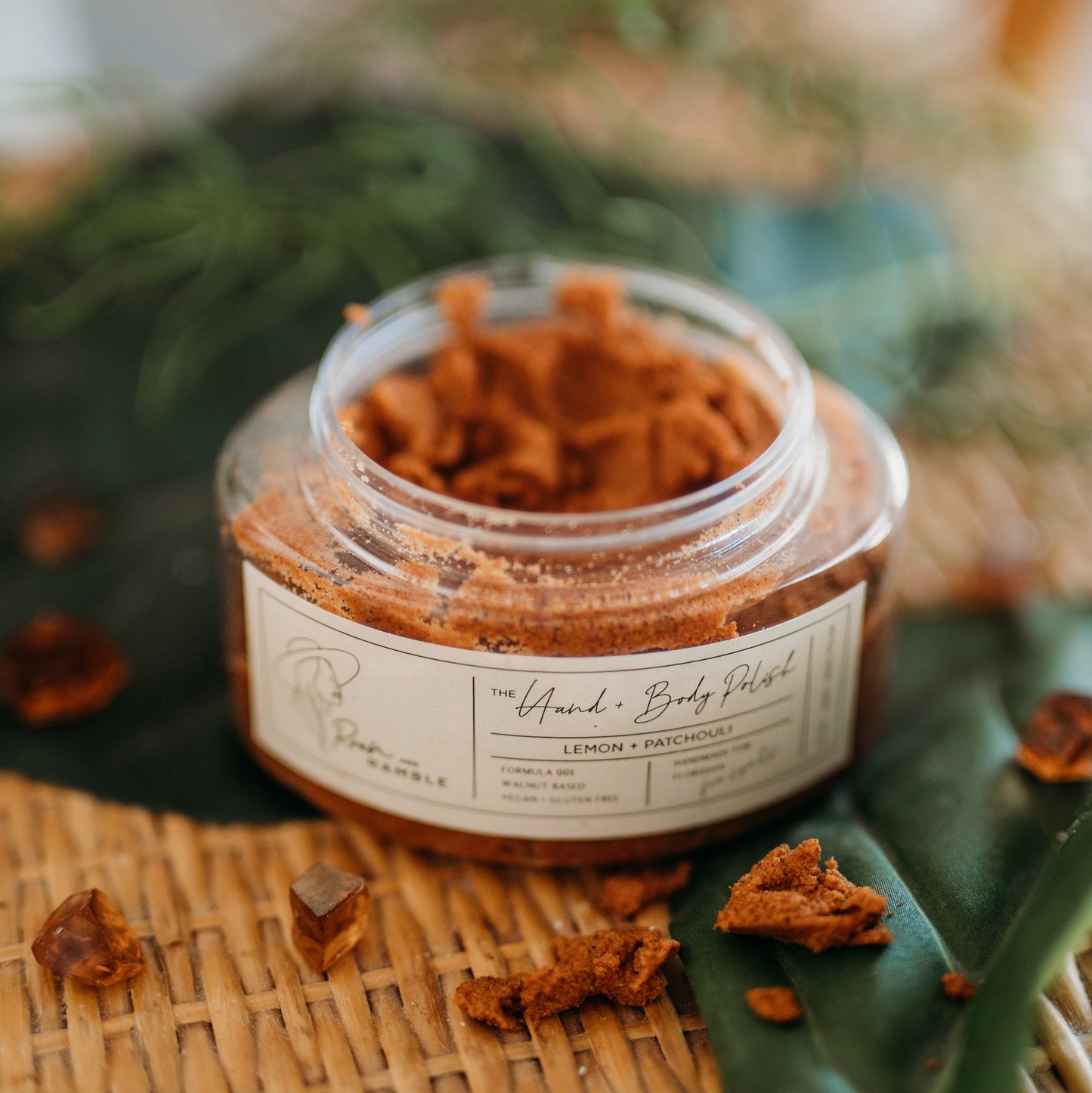Lemon + Patchouli Hand and Body Polish