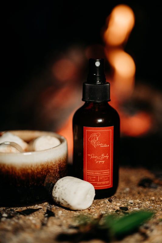 Toasted Vanilla + Campfire Room & Body Spray 4 oz