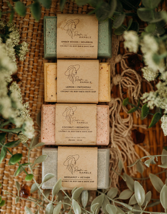 Toasted Vanilla + Campfire Guest Soap – Cozy Travel Soap