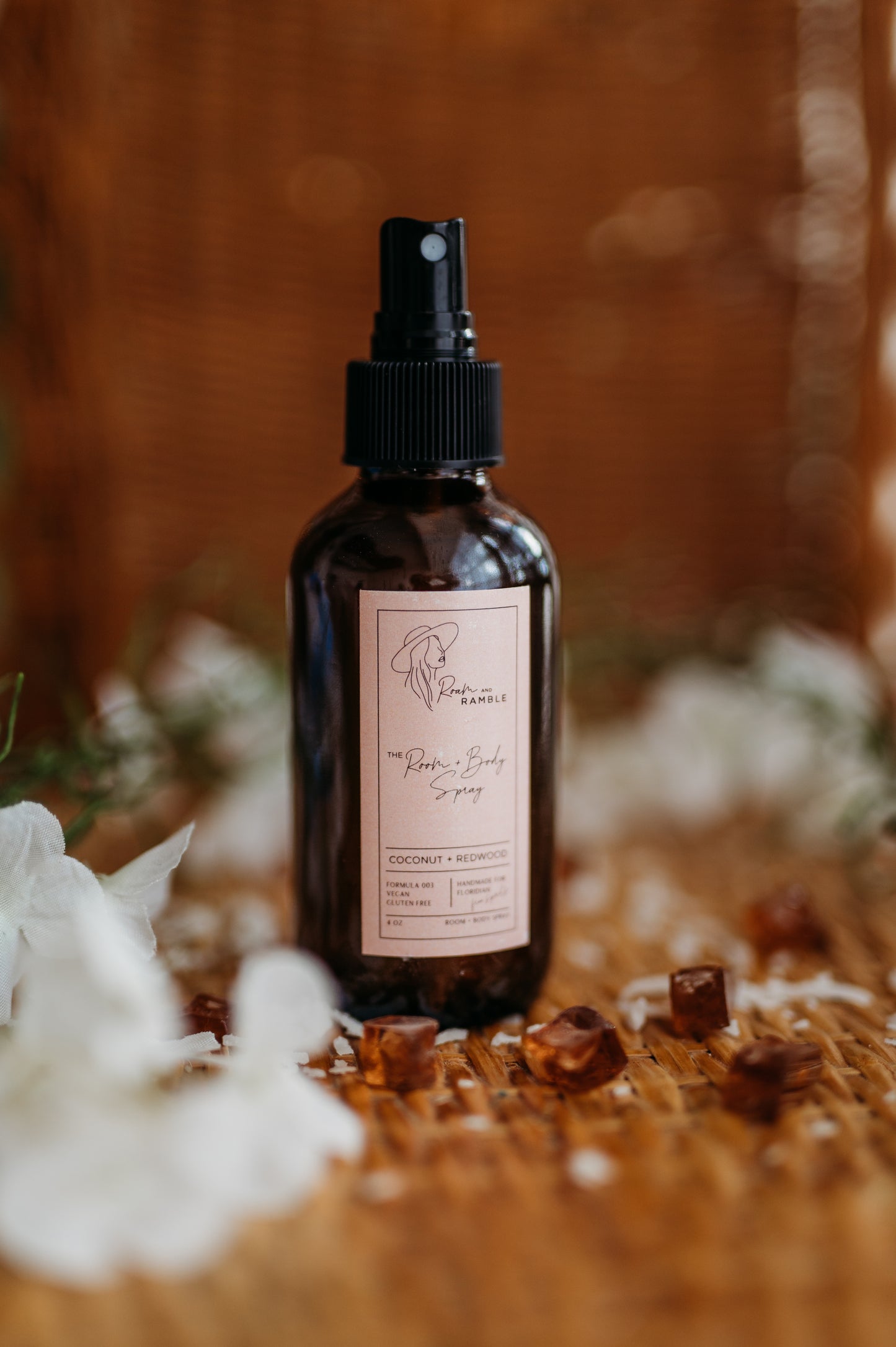 Coconut + Redwood Room & Body Spray 4 oz