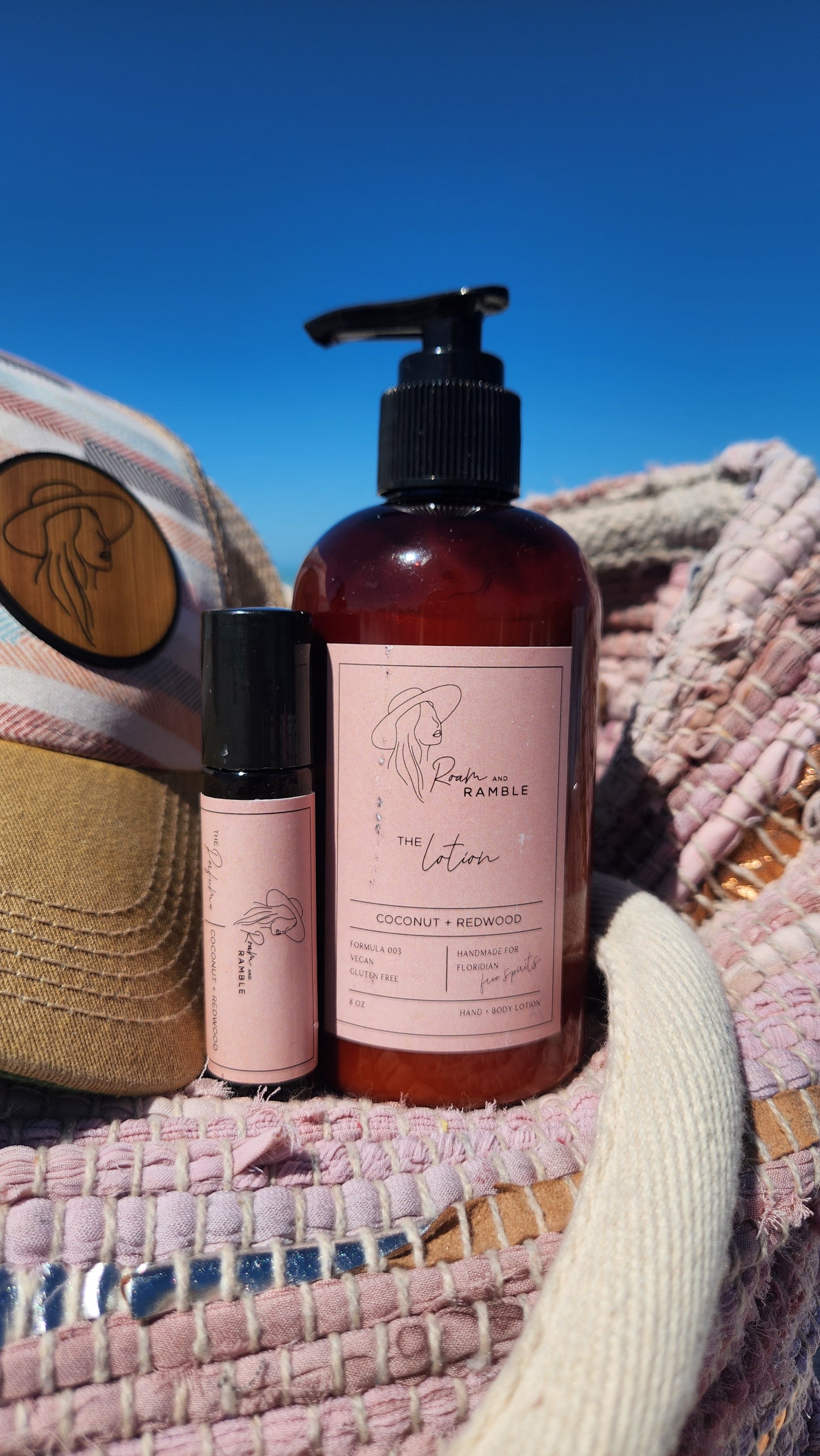 Coconut + Redwood Perfume Roller