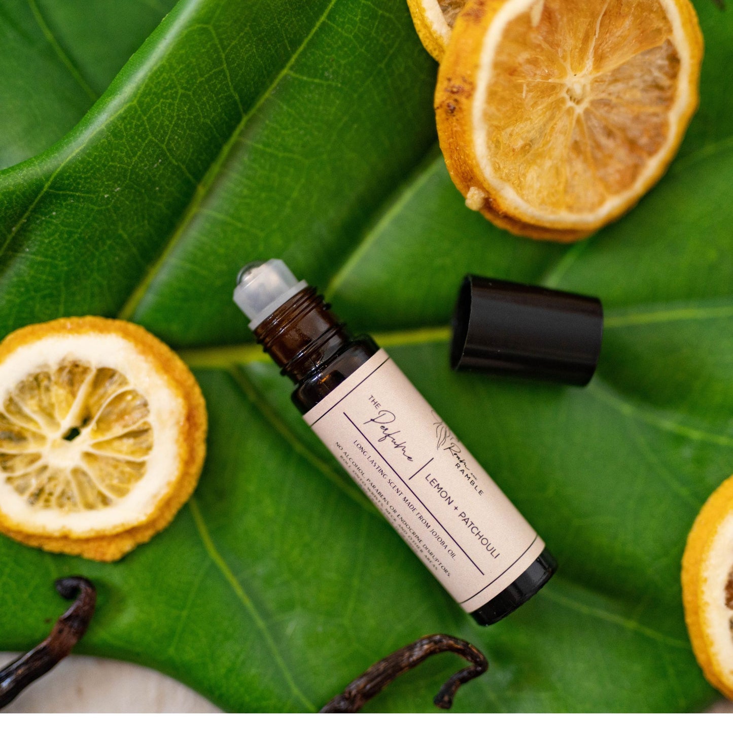 Lemon + Patchouli Perfume Roller