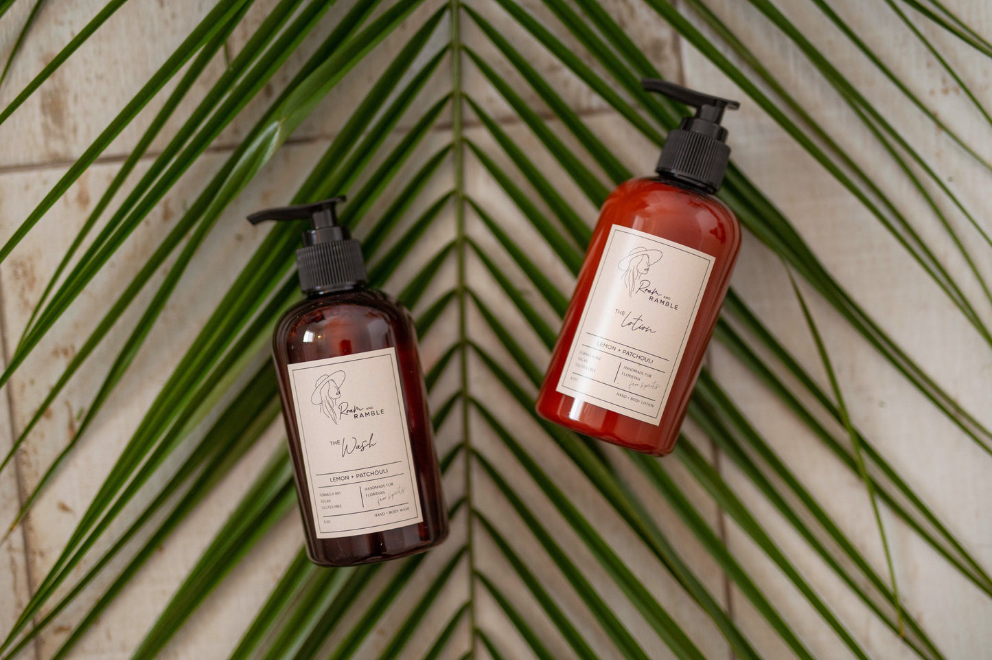 Lemon + Patchouli Body Care Duo