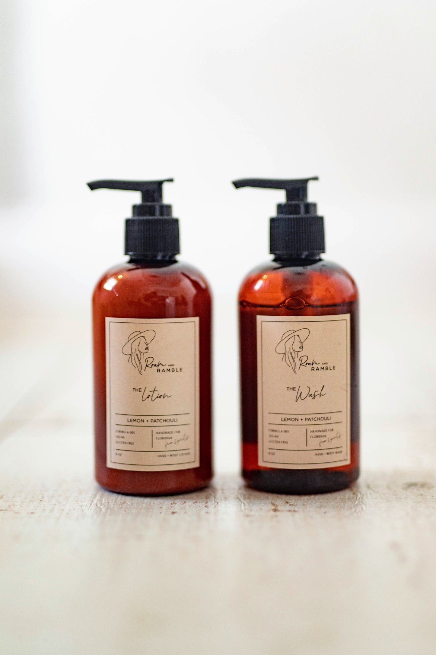 Lemon + Patchouli Body Care Duo