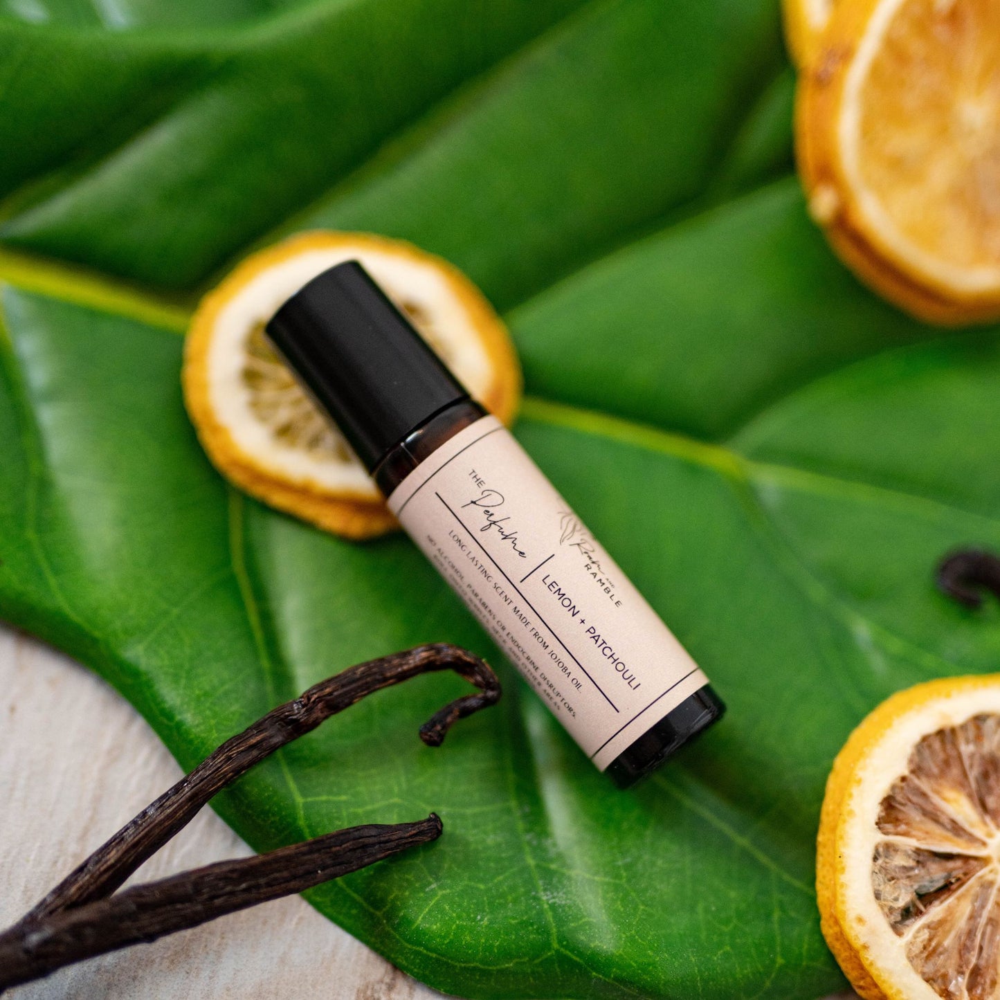 Lemon + Patchouli Perfume Roller