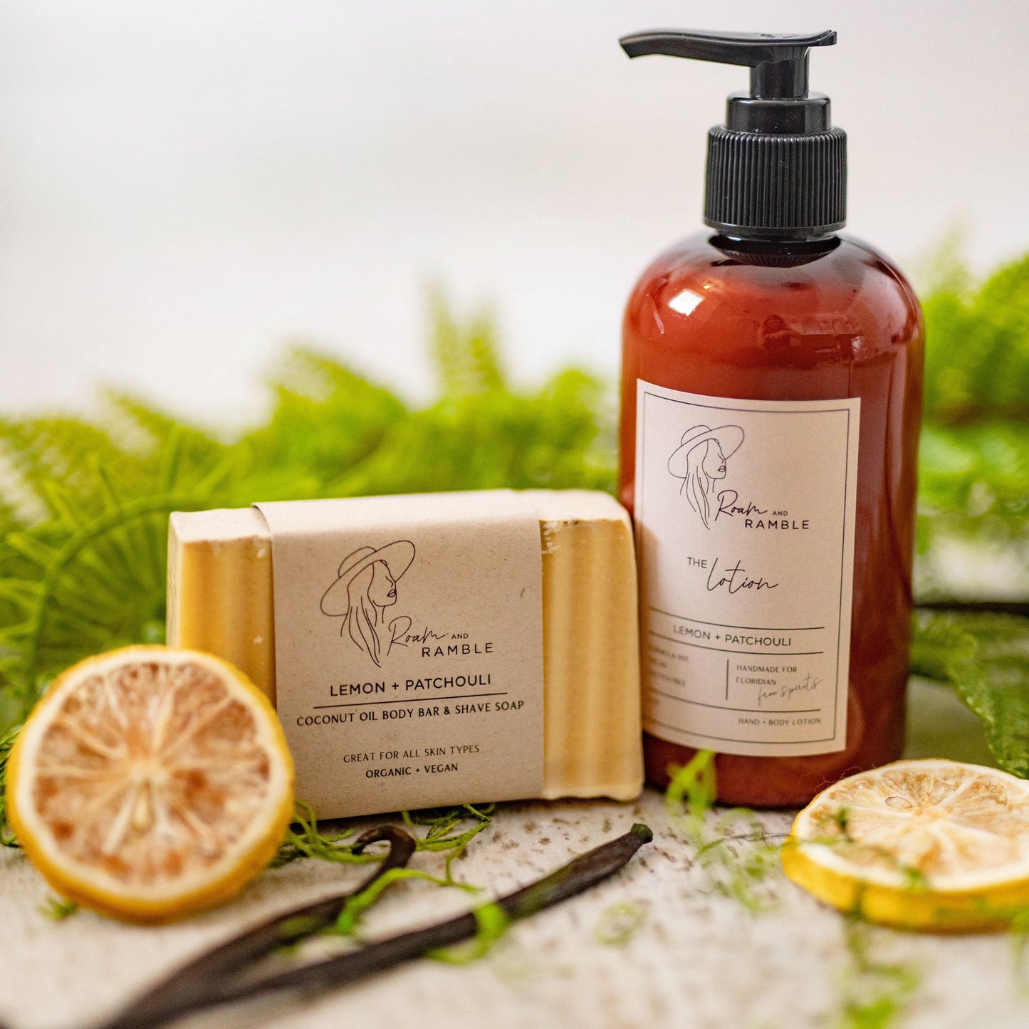 Lemon + Patchouli Perfect Shave Duo