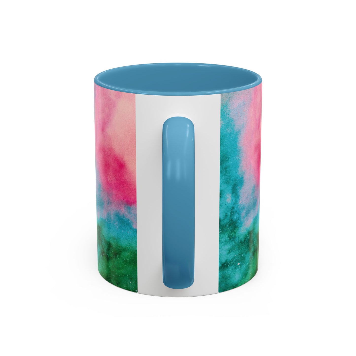 Tropical Accent Coffee Mug - Beach Vibes, Gift for Coffee Lovers, Travel Inspired, Summer Drinks, Colorful Kitchen Decor