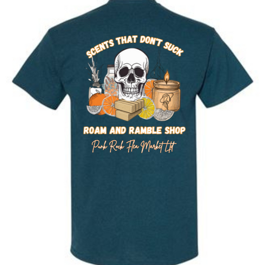 Roam and Ramble Scents That Don't Suck Brand Tee