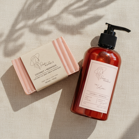 Coconut + Redwood Perfect Shave Duo