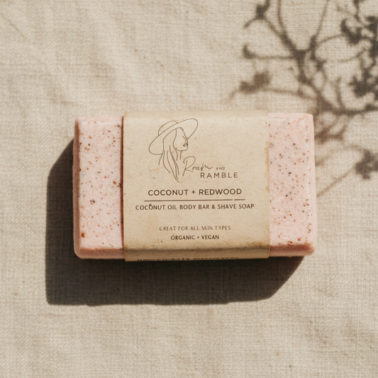 Coconut + Redwood Guest Soap – Paradise Beach Day Travel Soap