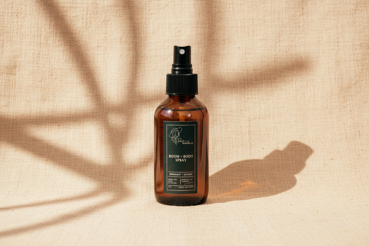 Bergamot + Vetiver Room & Body Spray 4 oz