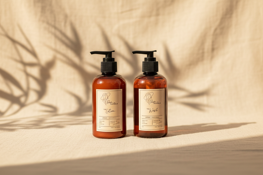 Lemon + Patchouli Body Care Duo