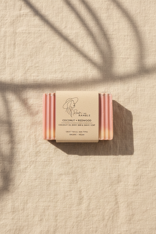 Coconut + Redwood Handmade Soap