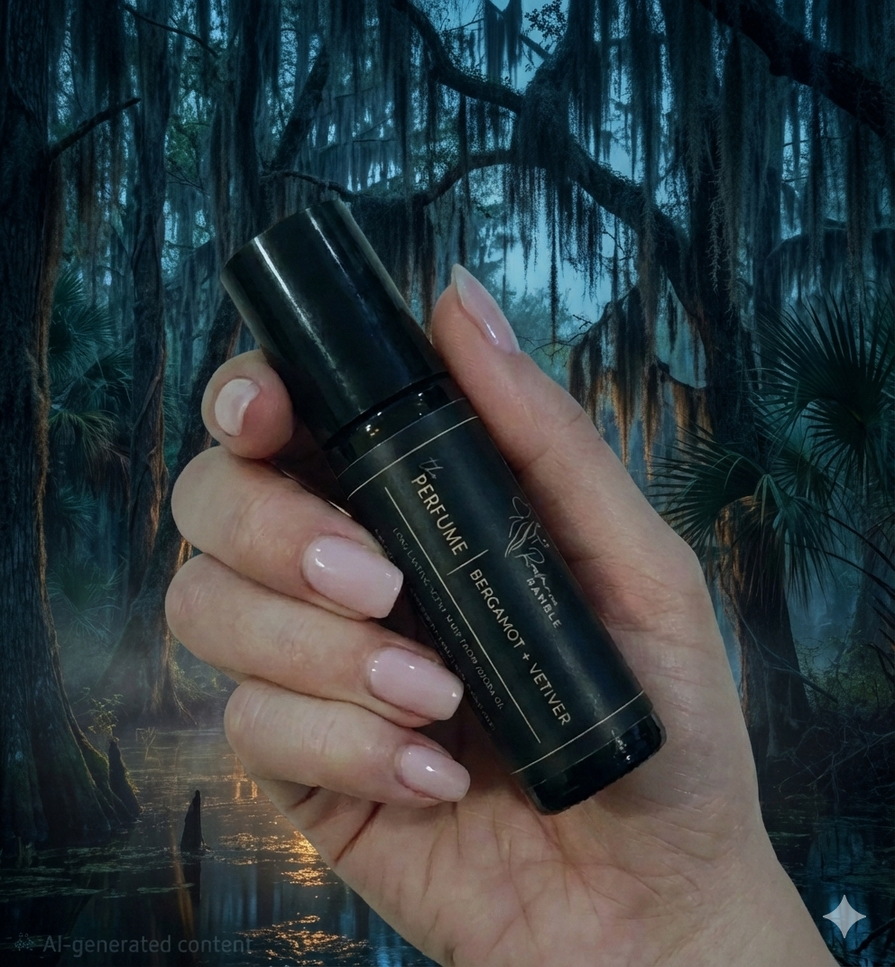 Bergamot and Vetiver Perfume Roller