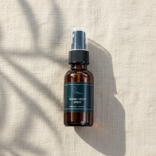 Bergamot and Vetiver Travel Size Room and Body Spray