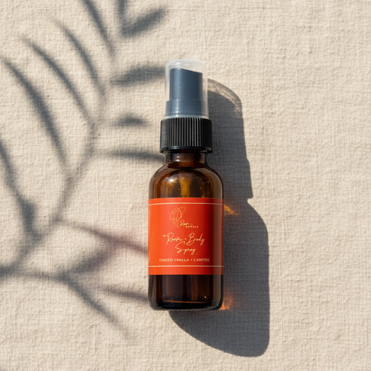 Toasted vanilla and Campfire Travel Size Room and Body Spray